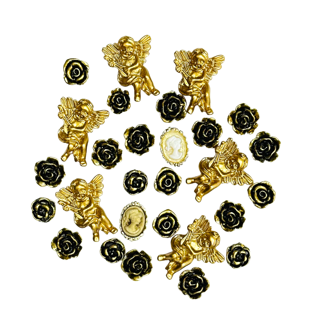CHERUBS & ROSES - 40312