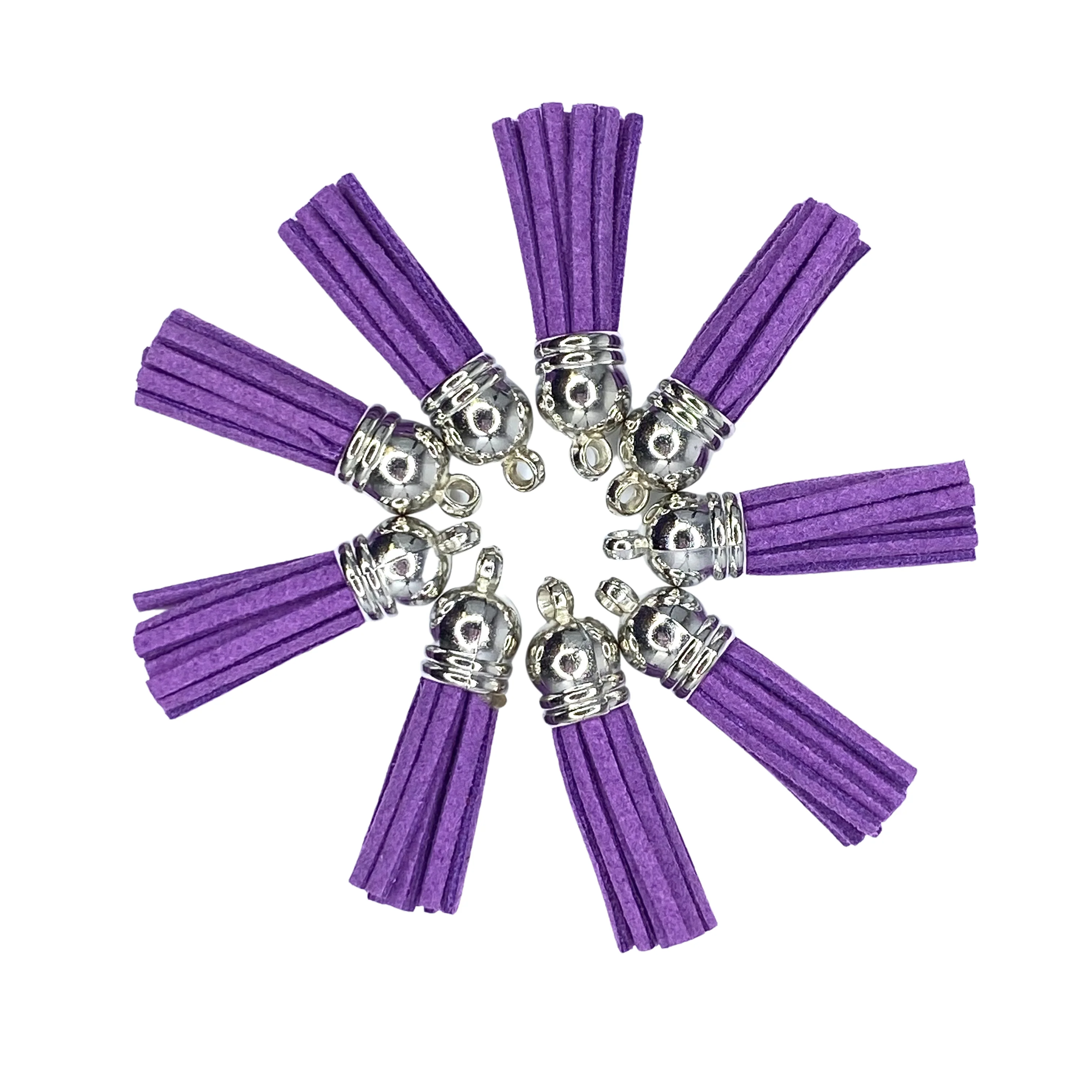 LT. PURPLE / SILVER TASSELS - 11258